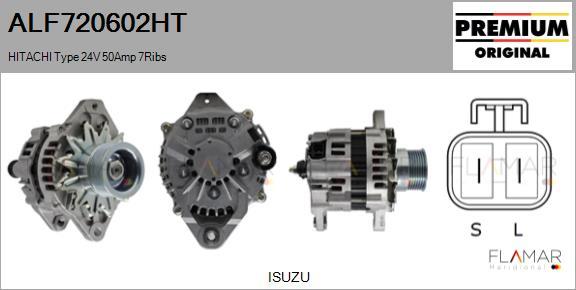 FLAMAR ALF720602HT - Generator / Alternator allinparts.ro