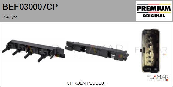 FLAMAR BEF030007CP - Bobina de inductie allinparts.ro