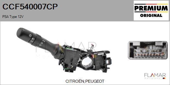 FLAMAR CCF540007CP
 - Comutator coloana directie allinparts.ro