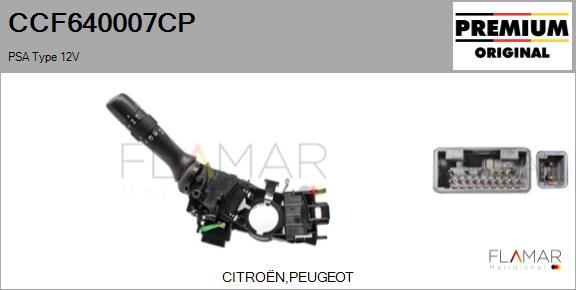 FLAMAR CCF640007CP
 - Comutator coloana directie allinparts.ro