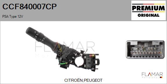 FLAMAR CCF840007CP
 - Comutator coloana directie allinparts.ro