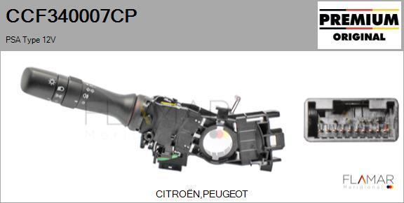 FLAMAR CCF340007CP
 - Comutator coloana directie allinparts.ro