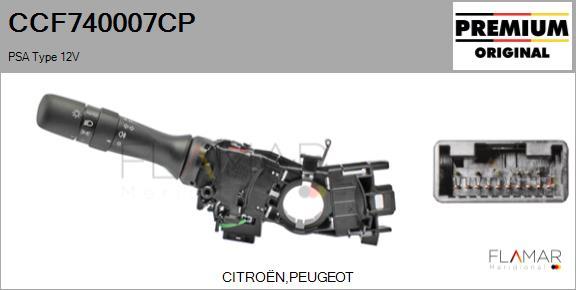 FLAMAR CCF740007CP
 - Comutator coloana directie allinparts.ro