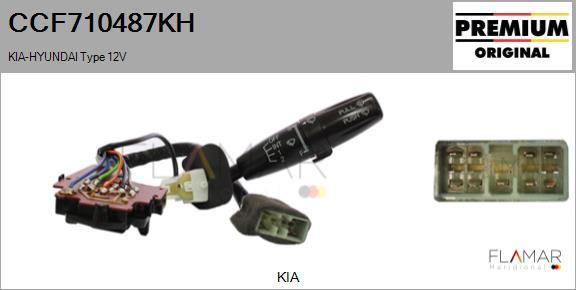 FLAMAR CCF710487KH
 - Comutator coloana directie allinparts.ro