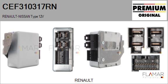 FLAMAR CEF310317RN - Unitate de control,servodirectie allinparts.ro