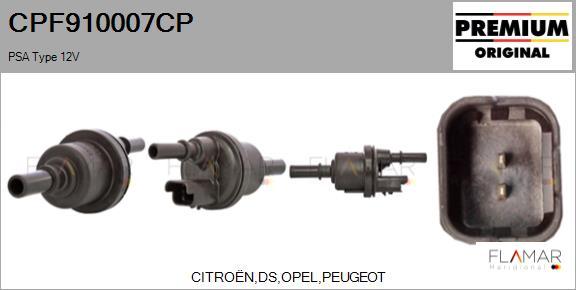 FLAMAR CPF910007CP - Convertor presiune, esapament allinparts.ro