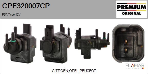 FLAMAR CPF320007CP - Convertor presiune, esapament - allinparts.ro