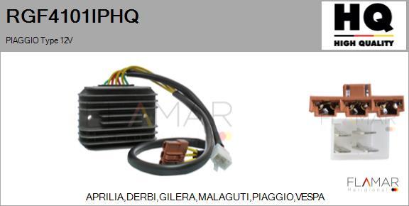 FLAMAR RGF4101IPHQ - Regulator, alternator allinparts.ro