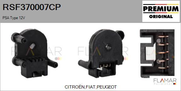 FLAMAR RSF370007CP - Unitate de control,incalzire / ventilatie allinparts.ro