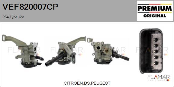 FLAMAR VEF820007CP - Supapa EGR allinparts.ro