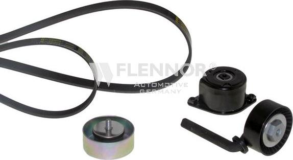Flennor F946PK2083 - Set curea transmisie cu caneluri - allinparts.ro