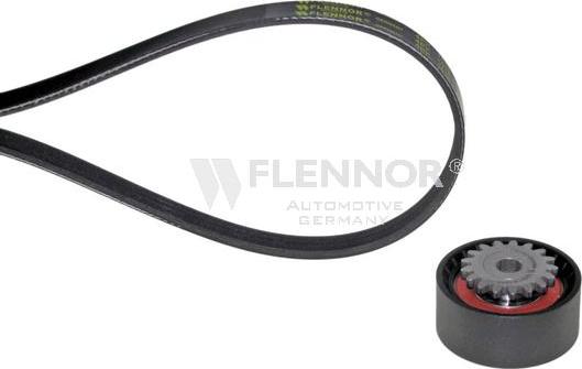 Flennor F904PK0905 - Set curea transmisie cu caneluri - allinparts.ro