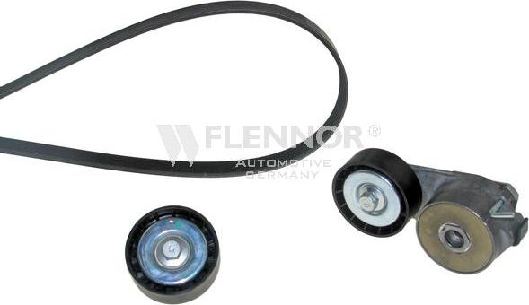 Flennor F905PK1193 - Set curea transmisie cu caneluri - allinparts.ro