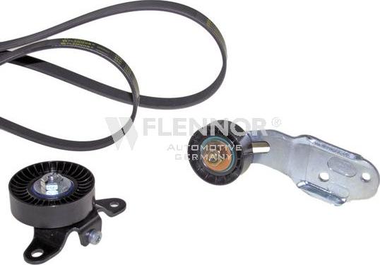 Flennor F905PK1140 - Set curea transmisie cu caneluri - allinparts.ro