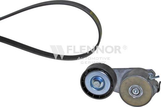 Flennor F905PK1153 - Set curea transmisie cu caneluri - allinparts.ro