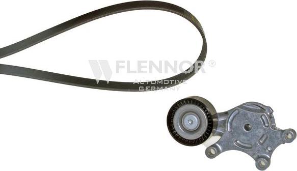 Flennor F906PK0965 - Set curea transmisie cu caneluri allinparts.ro