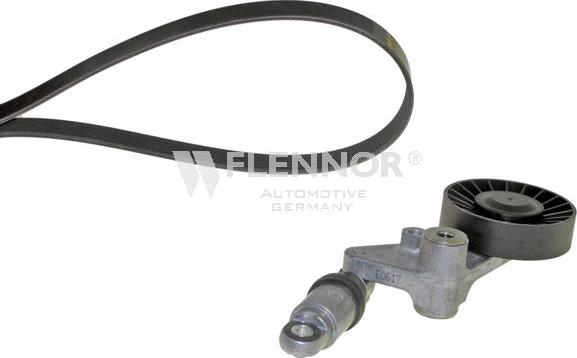 Flennor F906PK1903 - Set curea transmisie cu caneluri allinparts.ro
