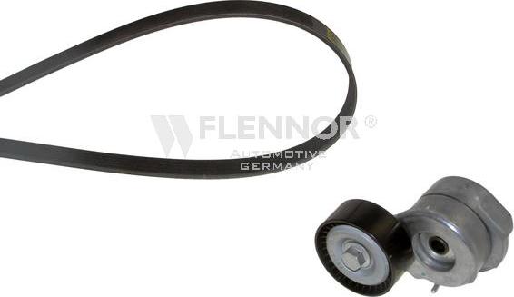 Flennor F906PK1360 - Set curea transmisie cu caneluri allinparts.ro