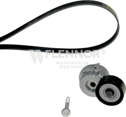 Flennor F906PK1310 - Set curea transmisie cu caneluri - allinparts.ro