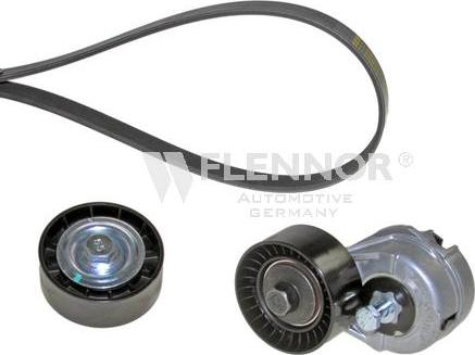 Flennor F906PK1290 - Set curea transmisie cu caneluri - allinparts.ro