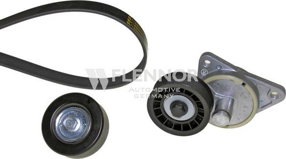 Flennor F906PK2100 - Set curea transmisie cu caneluri - allinparts.ro
