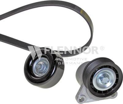 Flennor F906PK2203 - Set curea transmisie cu caneluri - allinparts.ro