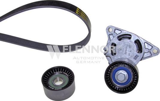 Flennor F907PK1835 - Set curea transmisie cu caneluri - allinparts.ro