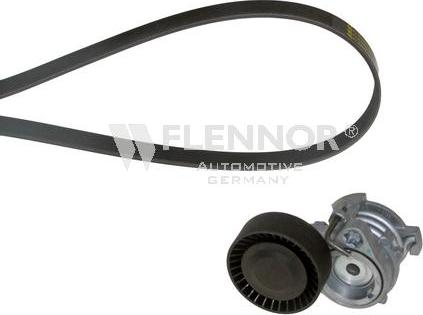 Flennor F914PK0845 - Set curea transmisie cu caneluri - allinparts.ro