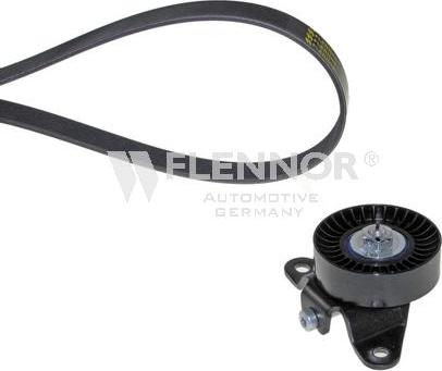Flennor F915PK1140 - Set curea transmisie cu caneluri - allinparts.ro