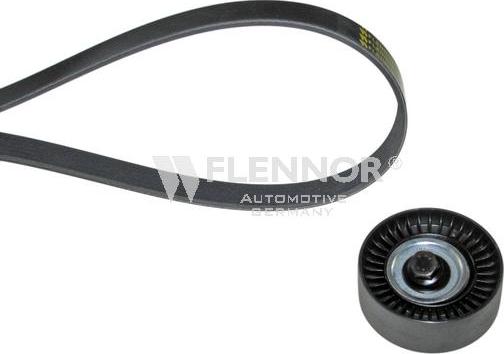 Flennor F915PK1103 - Set curea transmisie cu caneluri - allinparts.ro