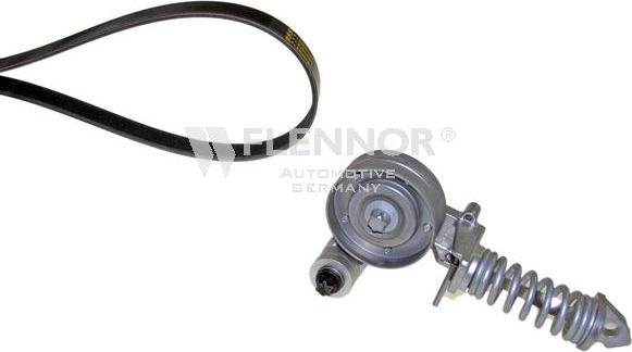 Flennor F915PK1205 - Set curea transmisie cu caneluri allinparts.ro