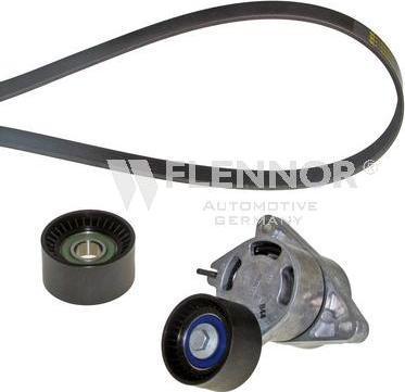 Flennor F916PK1835 - Set curea transmisie cu caneluri - allinparts.ro