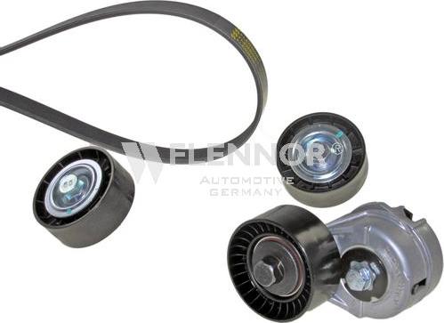 Flennor F916PK1285 - Set curea transmisie cu caneluri - allinparts.ro