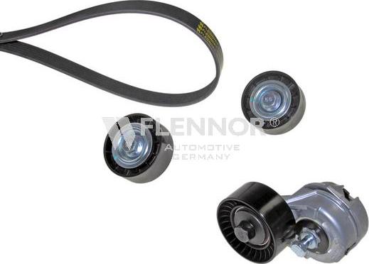 Flennor F916PK1270 - Set curea transmisie cu caneluri - allinparts.ro