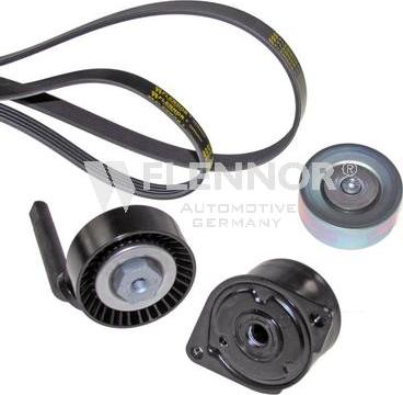 Flennor F916PK2063 - Set curea transmisie cu caneluri - allinparts.ro