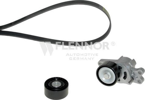 Flennor F926PK1565 - Set curea transmisie cu caneluri - allinparts.ro
