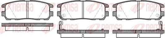 Flexible Drive 042602 - Set placute frana,frana disc allinparts.ro