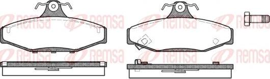 Flexible Drive 033502 - Set placute frana,frana disc allinparts.ro