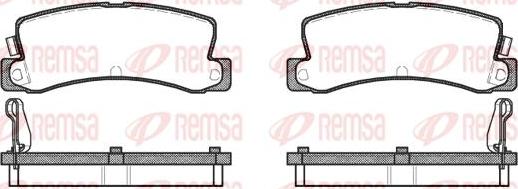 Flexible Drive 021404UC - Set placute frana,frana disc - allinparts.ro