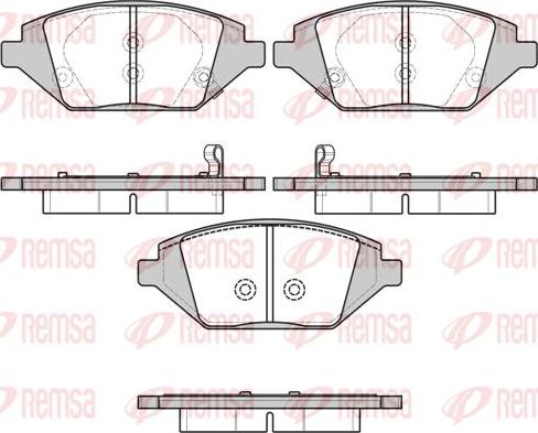 Flexible Drive 168602 - Set placute frana,frana disc - allinparts.ro