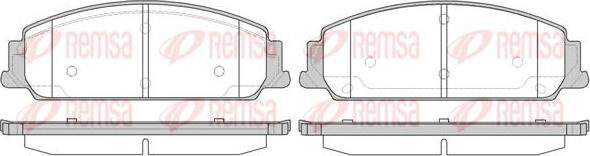 Flexible Drive 122900UC - Set placute frana,frana disc allinparts.ro