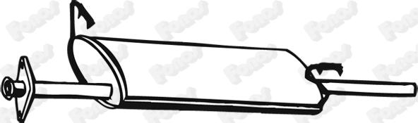 Fonos 619924 - Toba esapamet intermediara - allinparts.ro