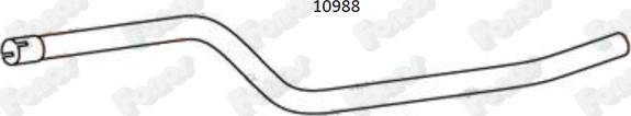 Fonos 10988 - Racord evacuare - allinparts.ro