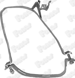 Fonos 81572 - Suport, toba esapament - allinparts.ro