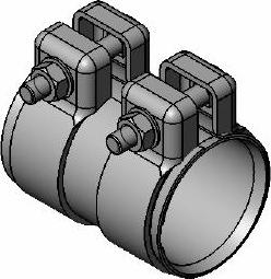 Fonos 82130 - Conector teava, sistem de esapament - allinparts.ro