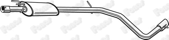 Fonos 23923 - Toba esapamet intermediara - allinparts.ro