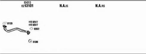 Fonos OPT07323A - Sistem de esapament allinparts.ro