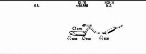 Fonos VH50101A - Sistem de esapament - allinparts.ro