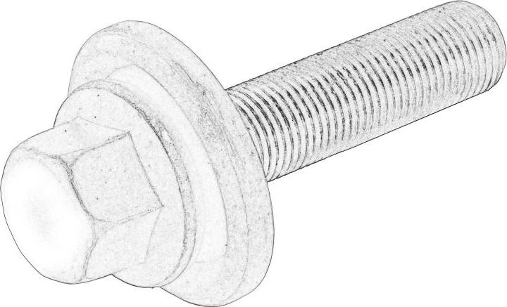 FORD 1791421 - Set surub, disc curea-arbore cotit allinparts.ro