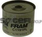 FRAM C1191PL - Filtru combustibil allinparts.ro